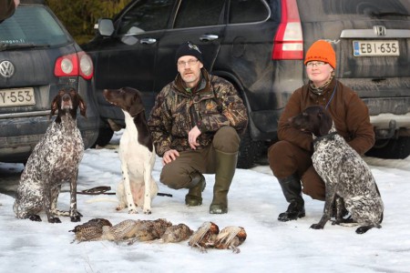 Fasaanijahdissa Apri, Bimu ja Bria 2016